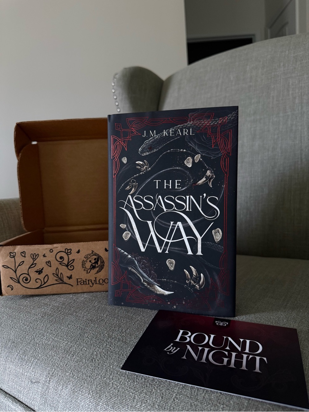 The Assasinâs Way by J.M. Kearl -BRAND NEW- Fairyloot Edition